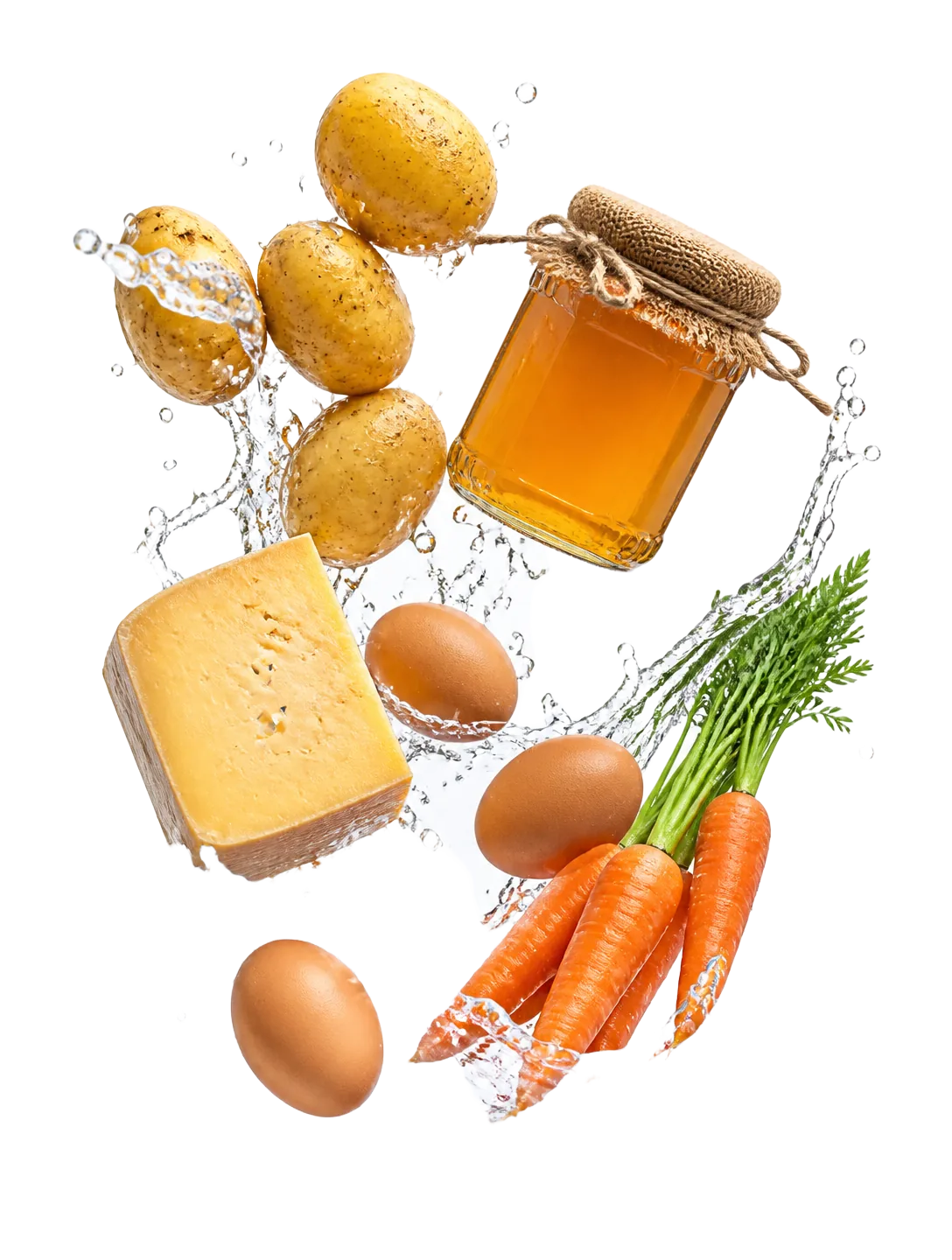 Kartoffeln, Honig, Käse, Eier und Karotten aus dem Automaten